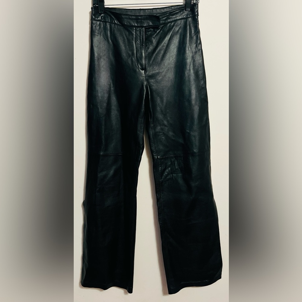 Bebe Genuine Leather Pants